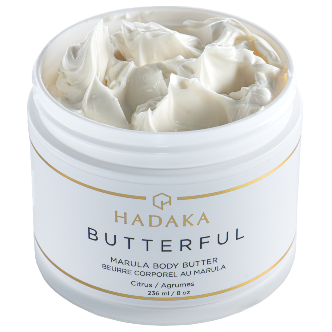 Hadaka BUTTERFUL Super Moisturizing Marula Body Butter 8oz/236ml