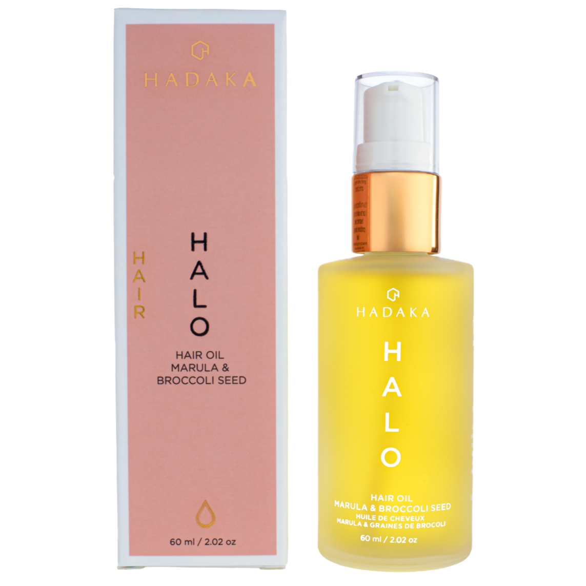 Hadaka Halo Hair Oil 60ml