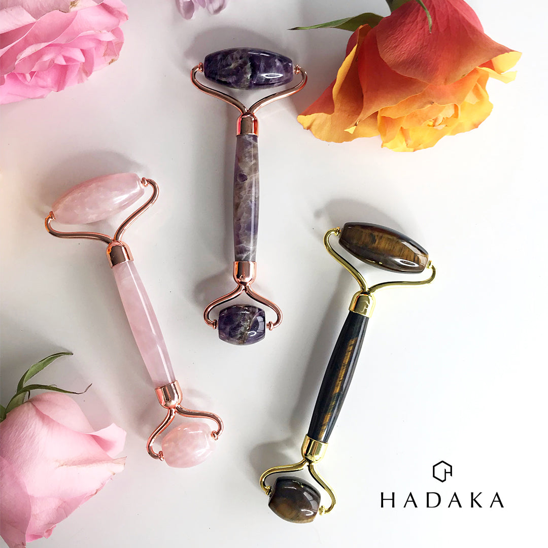 Hadaka WANDLOVE Amethyst Facial Roller