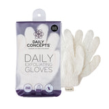 Gants exfoliants quotidiens